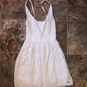 White Hollister dress